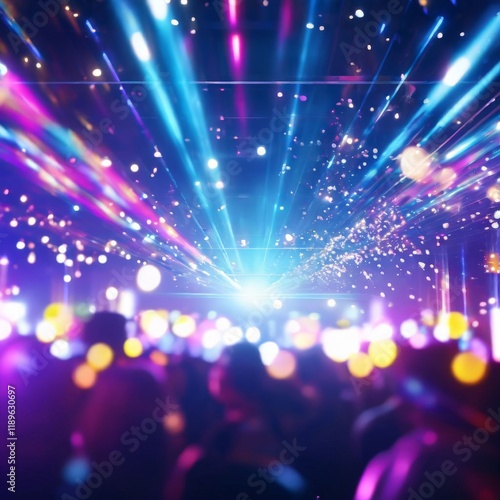 abstract light with colorful background