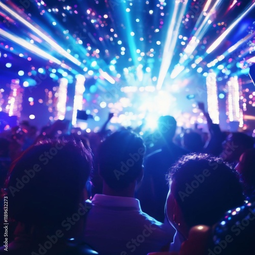 Wallpaper Mural dancing crowd in night club Torontodigital.ca