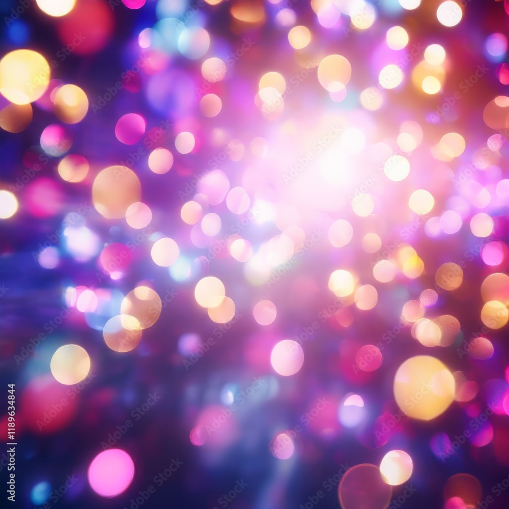 festive background with natural bokeh and bright golden lights. vintage magic colorful new year disco party festive background with natural bokeh and bright golden lights. vintage magic colorful new year disco party