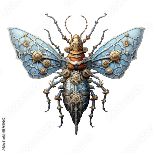 butterfly isolated on white