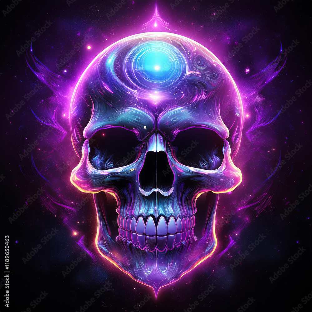Skull Generated Image Skull Generated Image