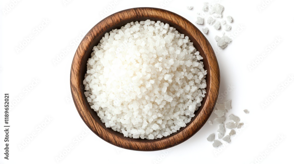 One shaker with salt isolated on white One shaker with salt isolated on white