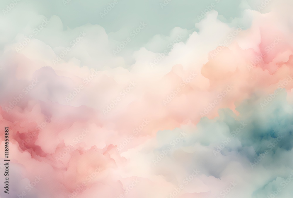 abstract watercolor background with clouds abstract watercolor background with clouds