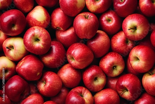 Fresh Red Apples background