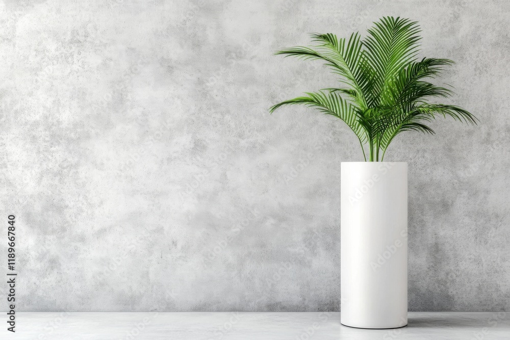 Modern minimalist bathroom featuring eco friendly toothpaste and plants Modern minimalist bathroom featuring eco friendly toothpaste and plants
