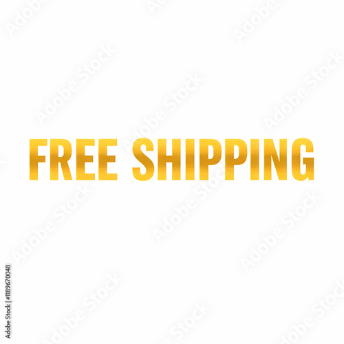 Free shipping golden alphabets white background