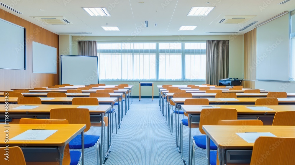 Empty Classroom Ready for Students Empty Classroom Ready for Students