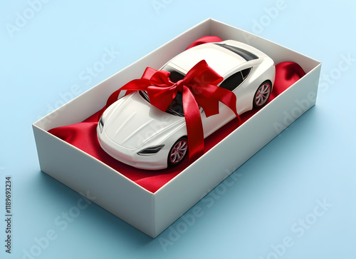 Luxury Car Gift in Elegant Box photo