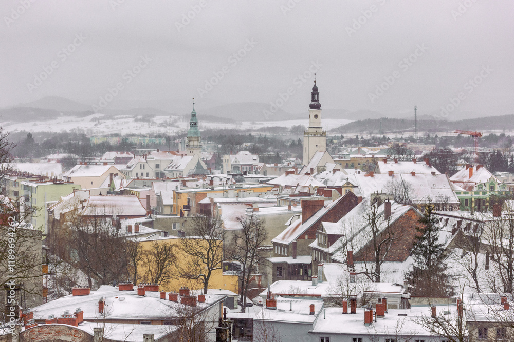 Miasto zimą