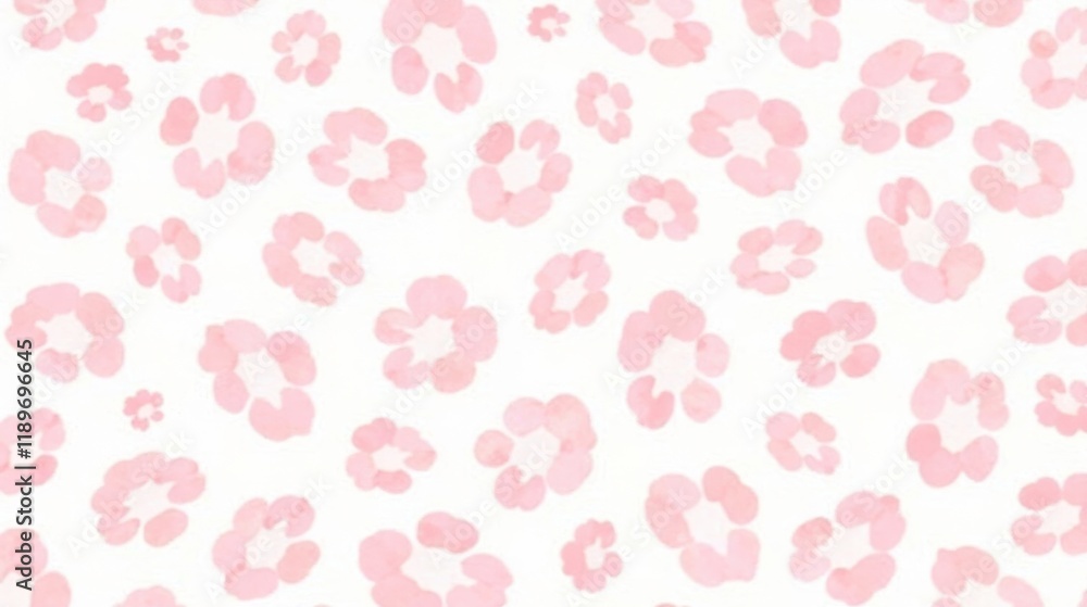 Delicate Pink Floral Pattern A Soft and Elegant Design for Textiles and Wallpaper Delicate Pink Floral Pattern A Soft and Elegant Design for Textiles and Wallpaper