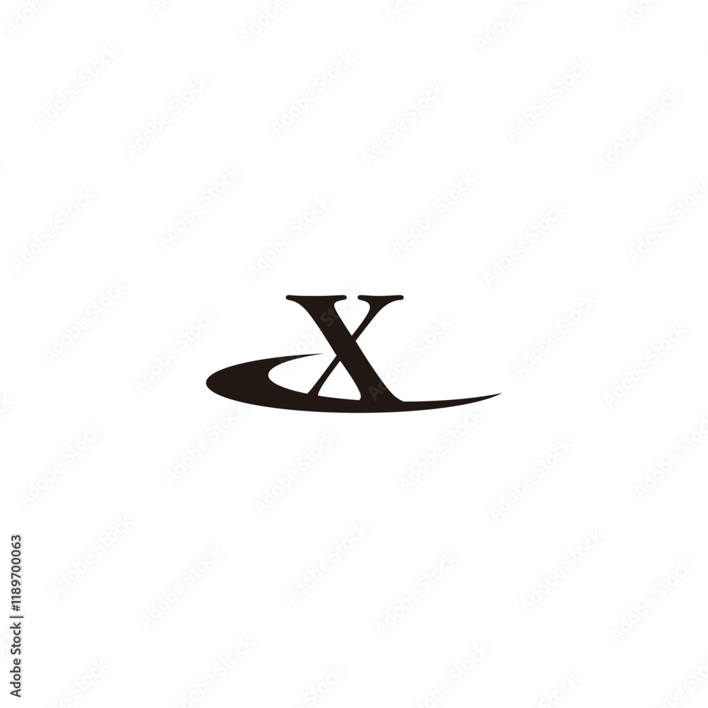 Letter X cool geometric symbol simple logo vector Letter X cool geometric symbol simple logo vector