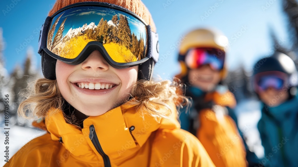 Skiers get ready for an exciting day at the mountain resort rental shop Skiers get ready for an exciting day at the mountain resort rental shop