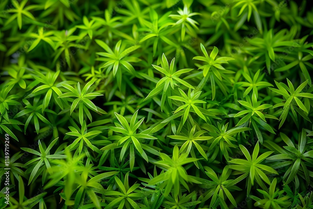 Close up of vibrant green leaves of polytrichum commune, creating a lush, natural backdrop Close up of vibrant green leaves of polytrichum commune, creating a lush, natural backdrop