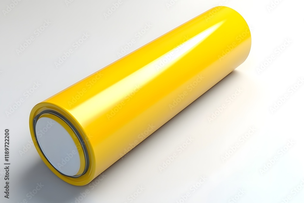 Explore Yellow Cylindrical Battery Design Explore Yellow Cylindrical Battery Design