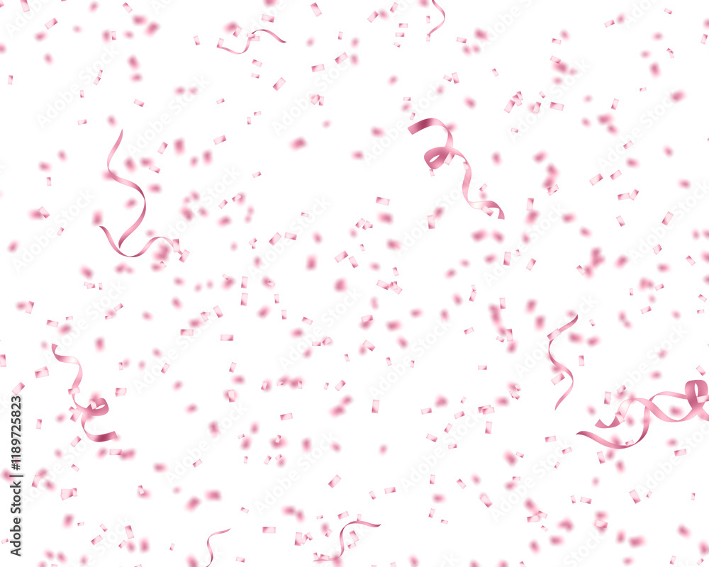 Pink Confetti Clipart, Photo Overlay, Metallic Confetti Pink Confetti Clipart, Photo Overlay, Metallic Confetti