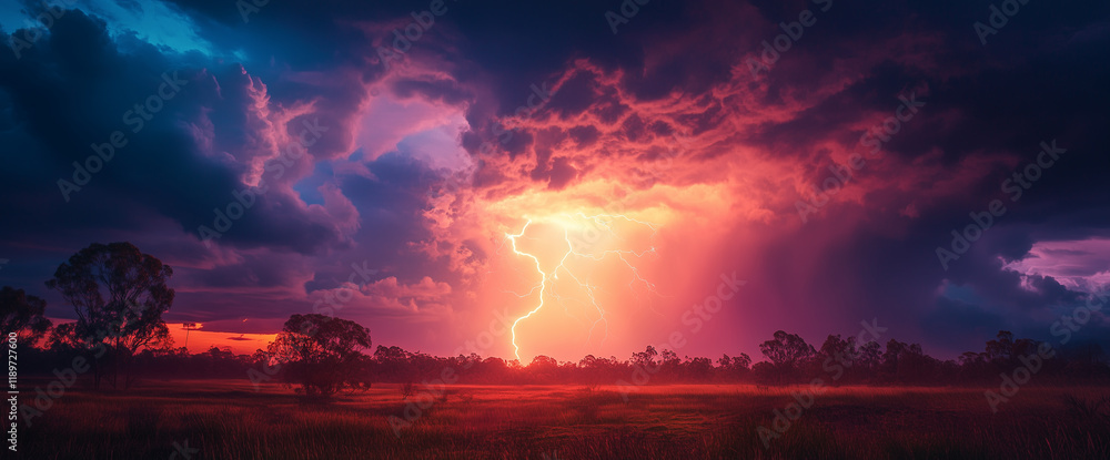 thunder and lighting at night thunder and lighting at night