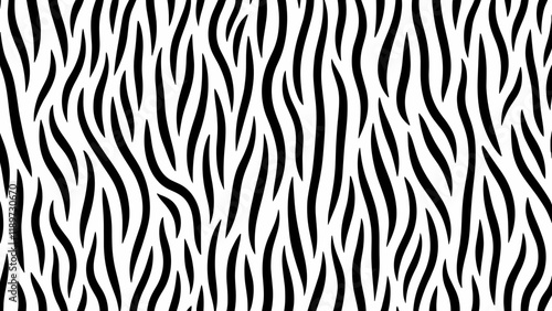 Trendy zebra background vector. Animal fur, vector background for Fabric design, wrapping paper, textile, and wallpaper
 
