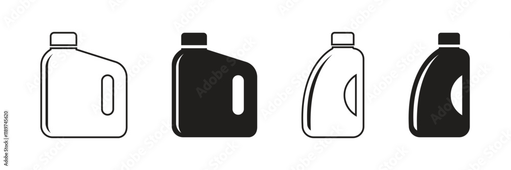 Vector Canister Icon Set. Canister Symbols Vector Canister Icon Set. Canister Symbols