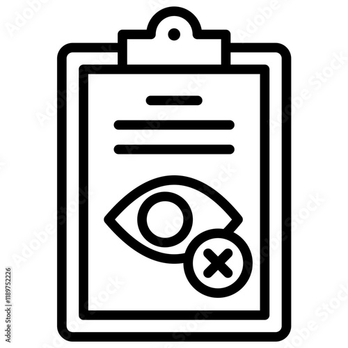 Unsupervised Learning Icon Lineal Syle