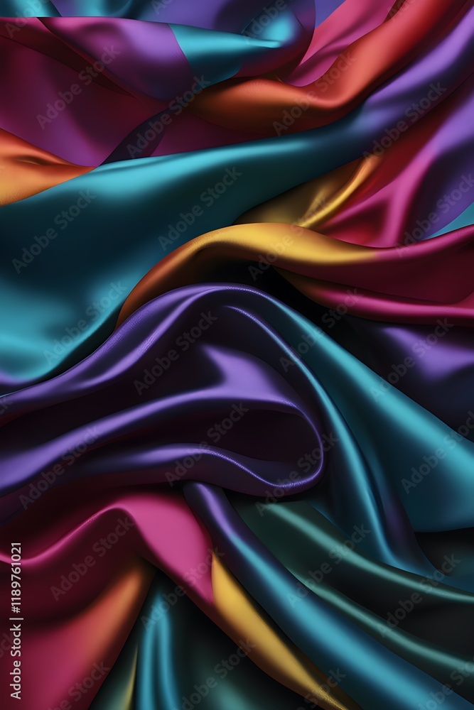 Obraz premium silk fabric background