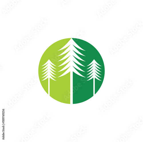 The conifer tree logo is often associated with nature, growth, and resilience.