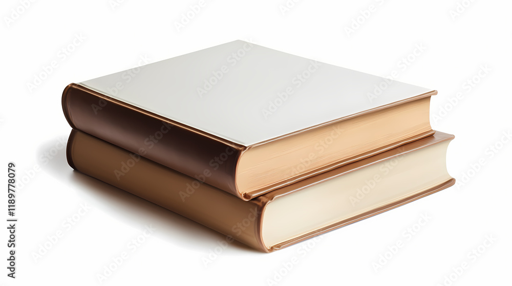 Book mockup, white empty closed mock-up hardcover books displayed on a white backdrop, focusing on its spine and cover. Thornshade. Illustration Book mockup, white empty closed mock-up hardcover books displayed on a white backdrop, focusing on its spine and cover. Thornshade. Illustration
