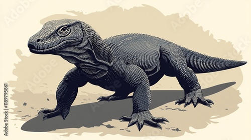 Komodo Dragon: Majestic Reptile of Indonesia