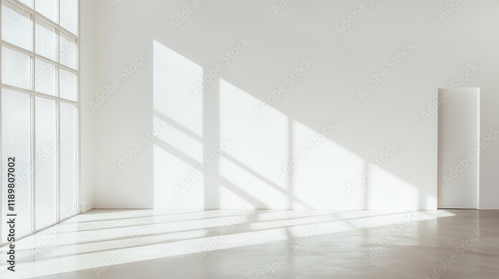 A pristine open space features a white wall with no decorations, providing a blank canvas for various uses or designs in a minimalist setting. A pristine open space features a white wall with no decorations, providing a blank canvas for various uses or designs in a minimalist setting.