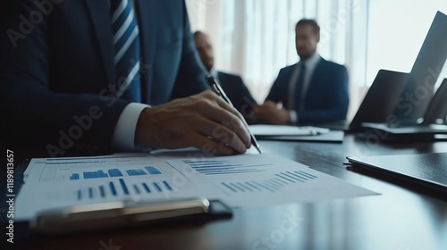 Business Meeting: Analyzing Financial Data
