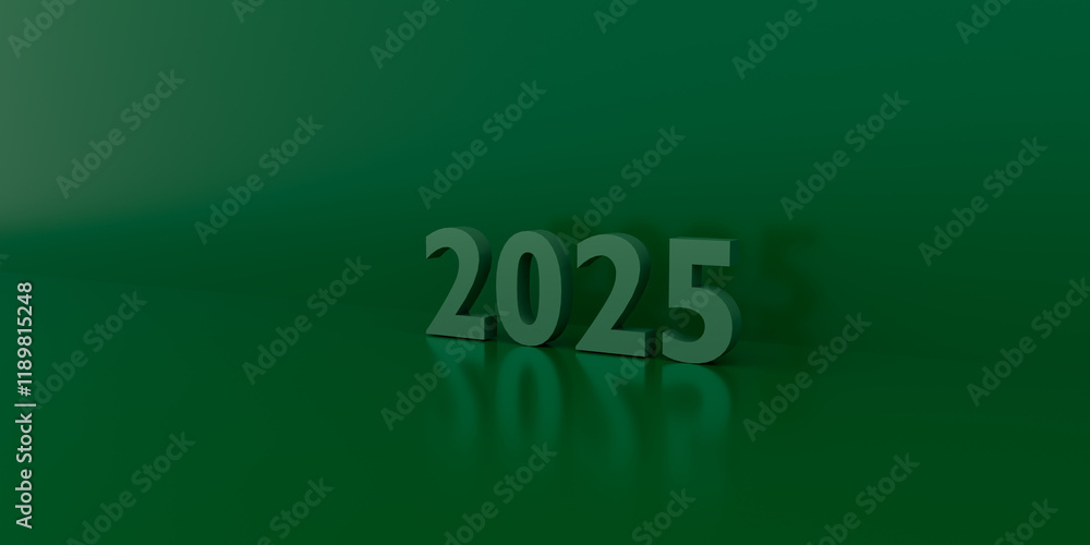 2025 green minimal design concept 2025 green minimal design concept