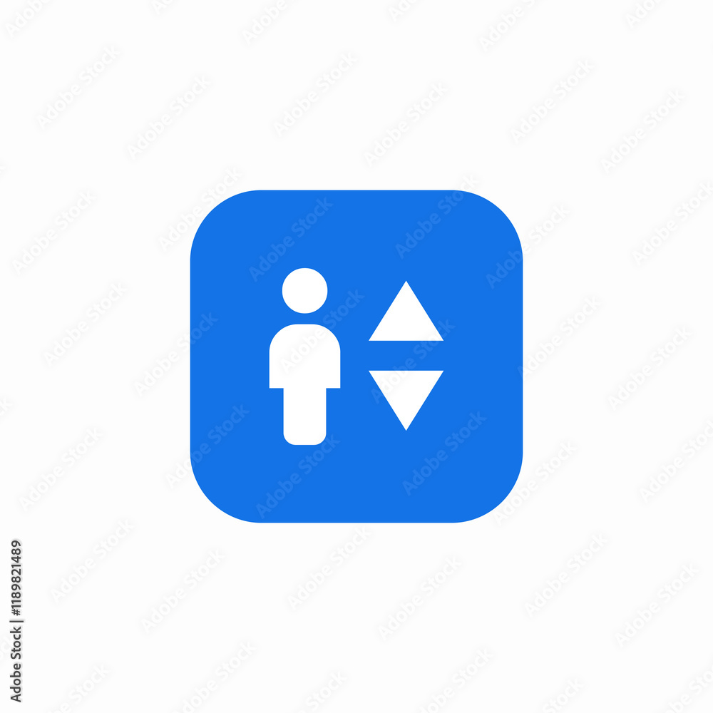 elevator lift icon sign vector elevator lift icon sign vector