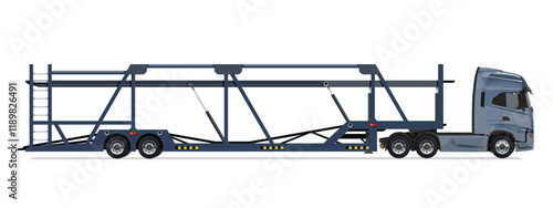 icon logo sign truck ship long tow semi load road over haul lorry cargo stack new car flat work carrier side view art heavy vector empty auto carry lift buy sale order route drive
