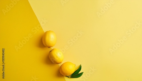 colorful combination of lemon yellow yellow and light yellow solid color background on horiz photo