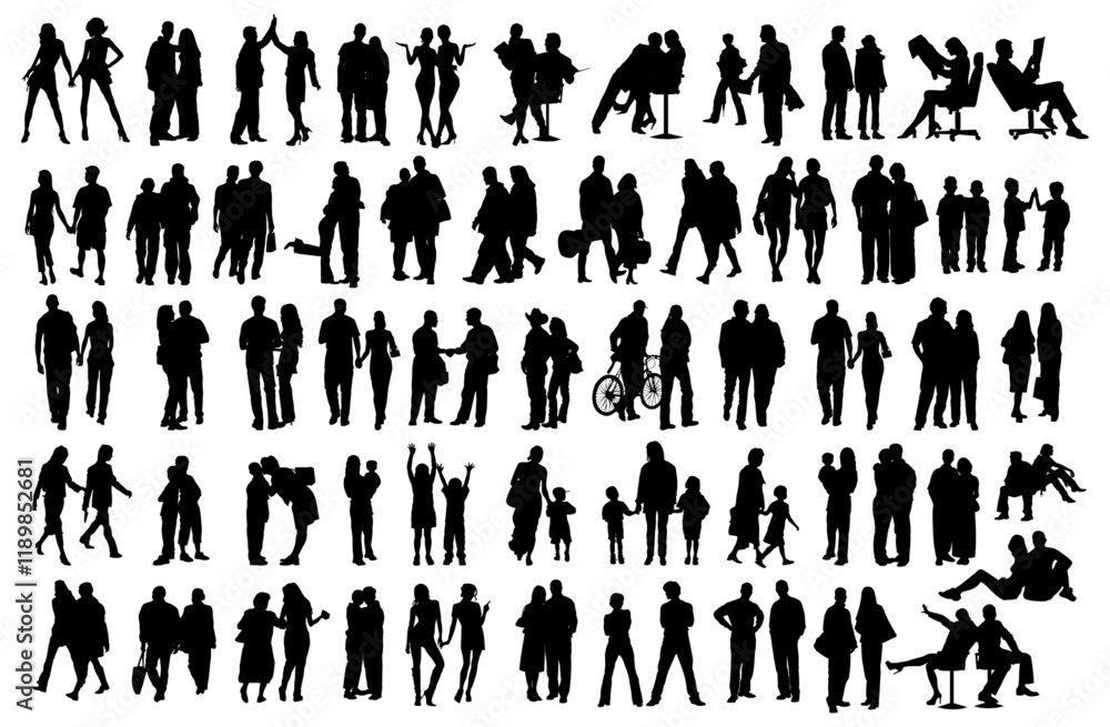 People In Couples Silhouette Vector Pack graphic drawing illustration for stickers, streetwear, t-shirts, logos, print-on-demand, print, or branding People In Couples Silhouette Vector Pack graphic drawing illustration for stickers, streetwear, t-shirts, logos, print-on-demand, print, or branding