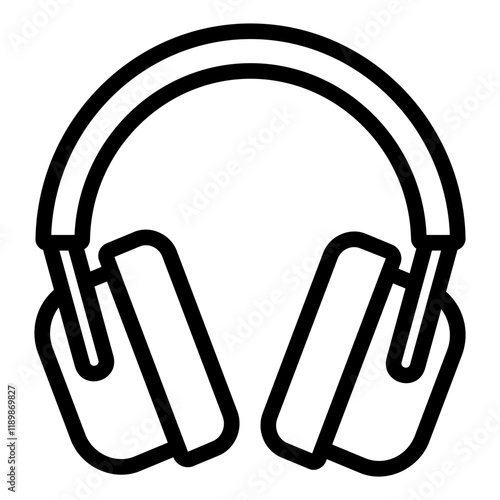 headphone Line Icon