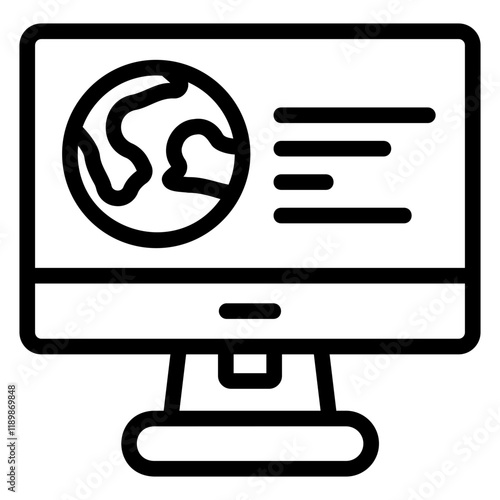 news Line Icon