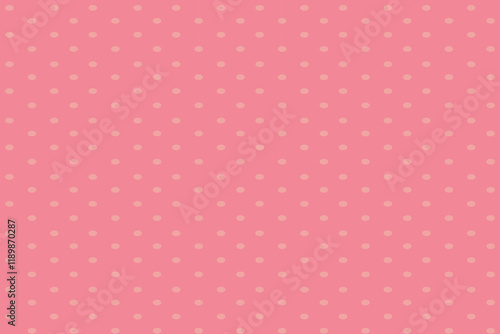 Pink polka dot seamless pattern background.