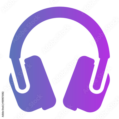 headphone Gradient icon