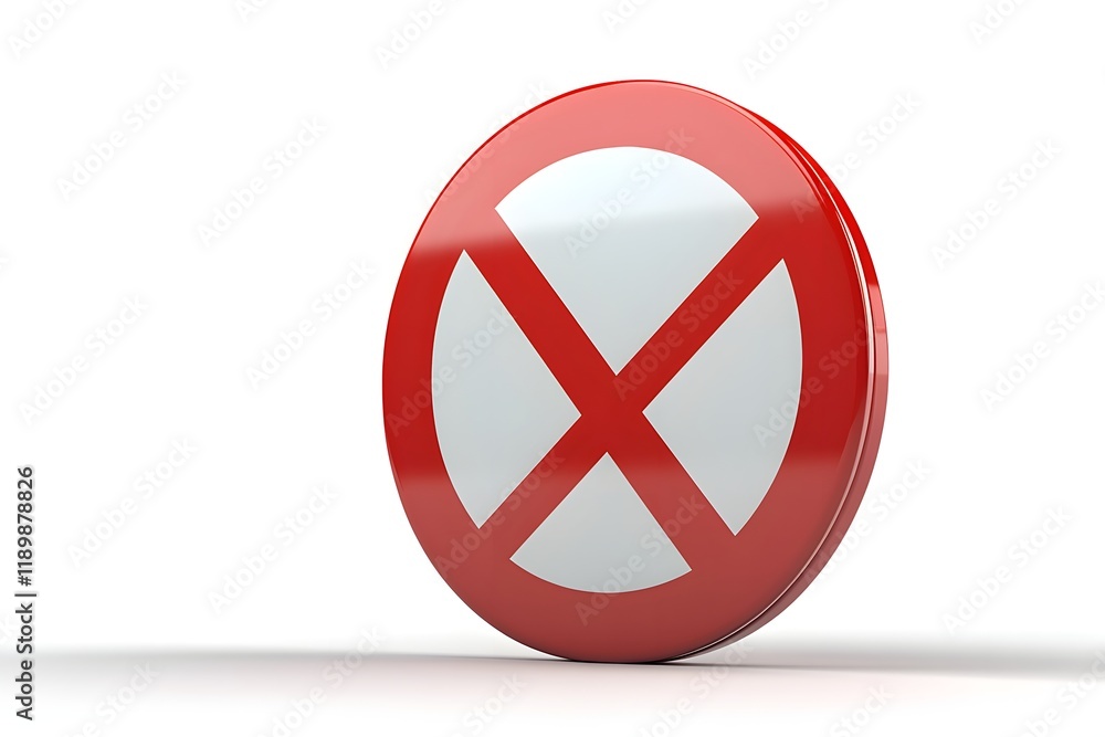 Red Circle Sign: Prohibition Symbol Meaning Red Circle Sign: Prohibition Symbol Meaning