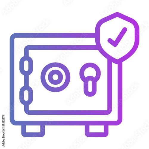 safebox Gradient icon