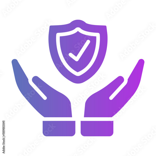 life insurance Gradient icon