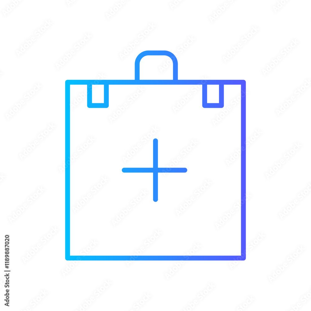 shovel gradient icon shovel gradient icon