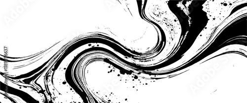 Vector natural white and black marble stone texture with overlay grunge background texture.