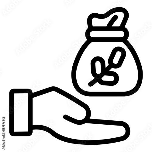 alms Line Icon