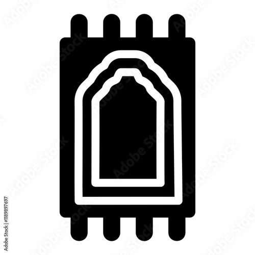 prayer mat Solid icon