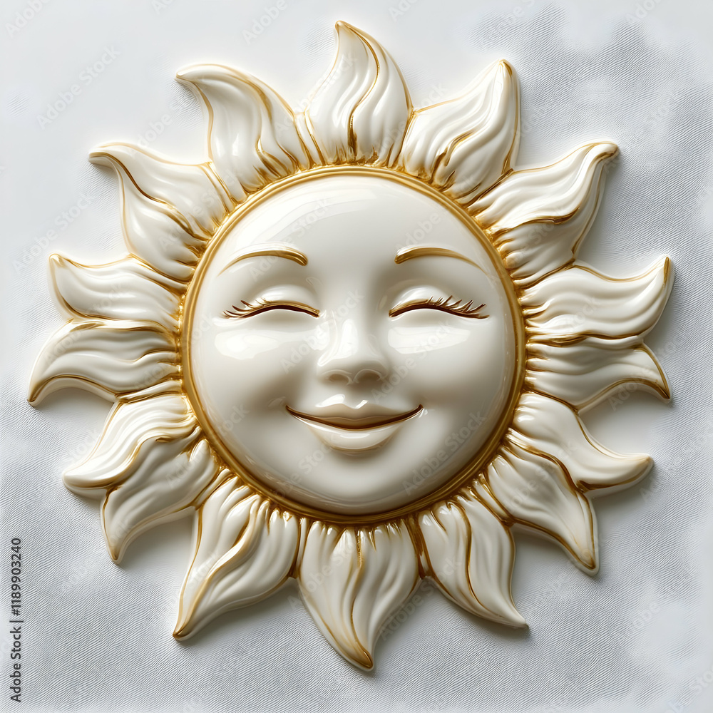 Smiling Sun 3D Wall Decor Smiling Sun 3D Wall Decor