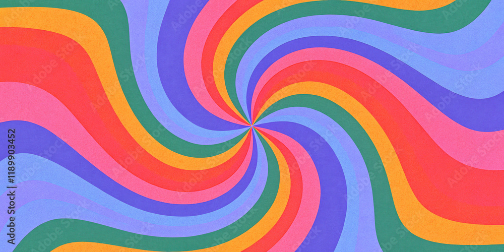 Retro vibrant color swirly, wayvy, curvy abstract background with grainy texture for a vintage or 70s-inspired nostalgic, playful, psychedelic vibe Retro vibrant color swirly, wayvy, curvy abstract background with grainy texture for a vintage or 70s-inspired nostalgic, playful, psychedelic vibe