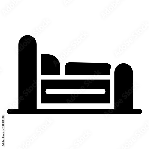 bunk bed Solid icon