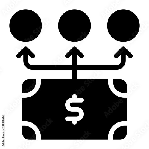 expense glyph icon