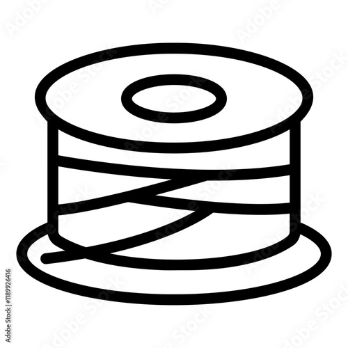 bobbin Line Icon